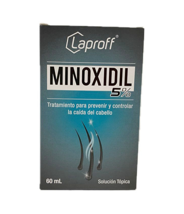 MINOXIDIL 5% SOLUCION TOPICA FRASCO X 60 ML